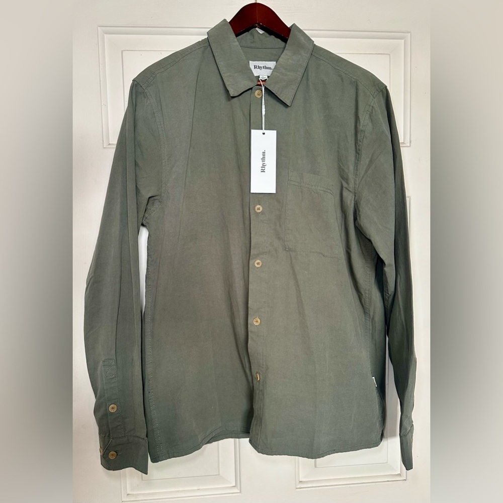 Rag & Bone‎ Olive Long Sleeve Shirt